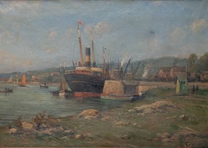 G. CORDIER (XXème siècle)
Marine
Huile sur...