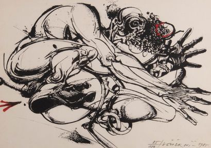 Vladimir VELICKOVIC (1935-2019)
Figures d'un...