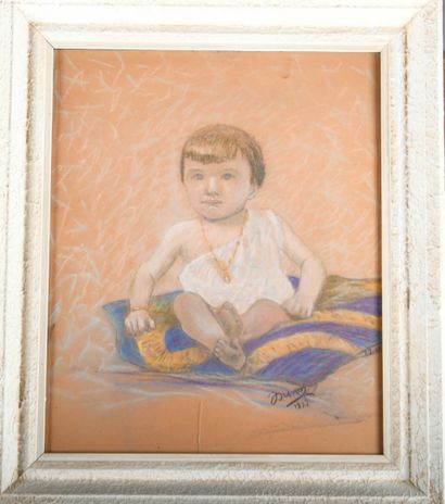 Jean DREVON (1889-1979)
Portrait de jeune...