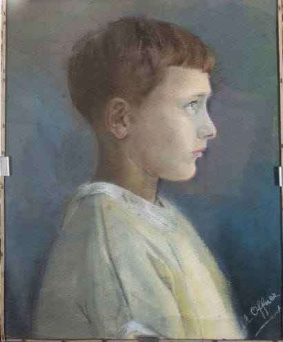 Marguerite OFFNER (XIXe-XXe)
Portrait de...
