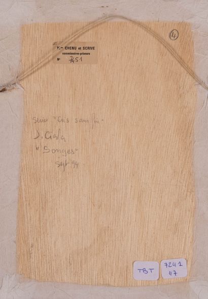 Josef CIESLA (1929-2023)
Songes (série 