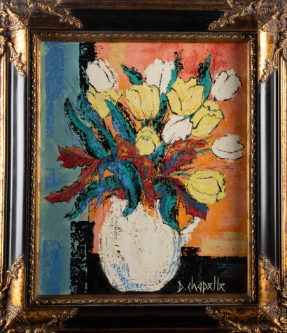 Dominique CHAPELLE (XX-XXIe siècle)
Les Tulipes...