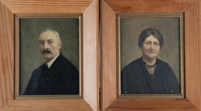 Manuel THOMSON ORTIZ (1875 - 1953) 
Portraits...