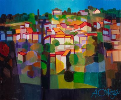 Aurélien ORTEGA (1926-2014)
Paysage d'Esparron
Huile...