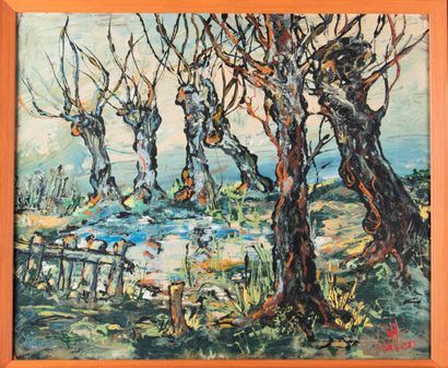 Pierre CATTON (1903-?)
Les Arbres
Huile sur...
