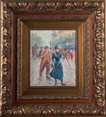 Dans le goût de Juan SOLER (né en 1951)
Boulevard...