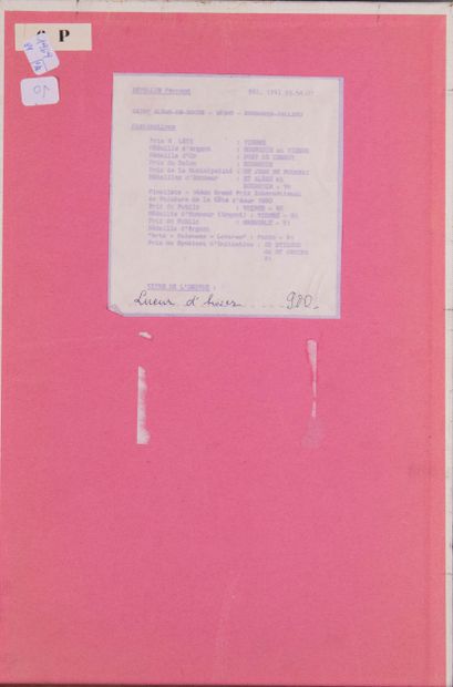Fernand REVELLIN (XXème siècle)
Ensemble...