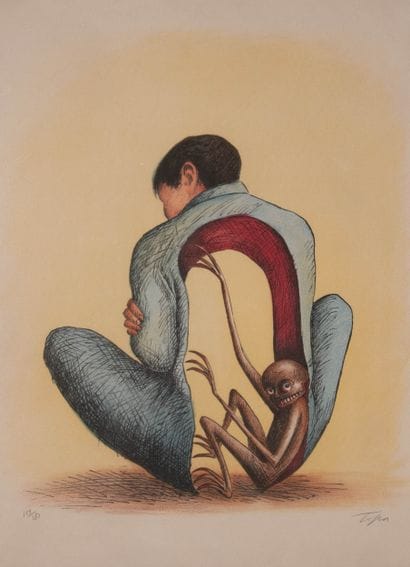 Roland TOPOR (1938-1997)
La Douleur selon...