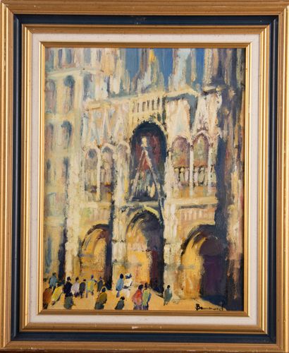 Guy BENARD (né en 1928)
Cathédrale de Rouen...