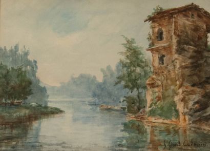 Jeanne Girard CONDAMIN (Peintre lyonnaise,...