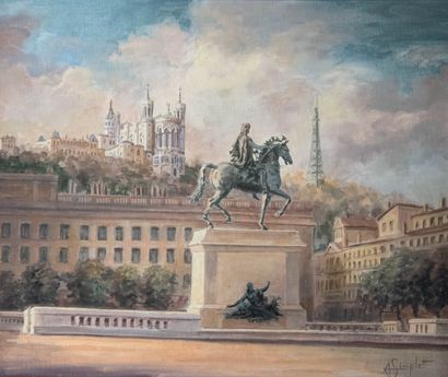 André-Tony SIMPLET (XXème siècle) 
Place...