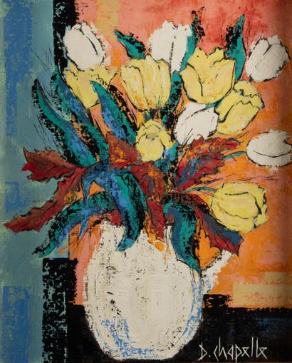 Dominique CHAPELLE (XX-XXIe siècle)
Les Tulipes...