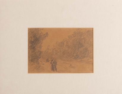 François Joseph GUIGUET (1860-1937)
Promeneurs...