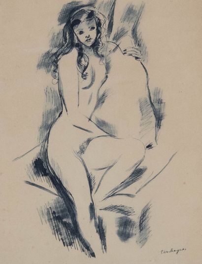 Louis TOUCHAGUES (1893-1974)
Nu assis
Impression...