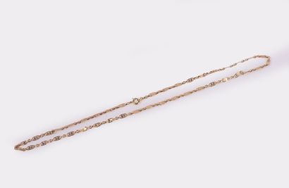 Necklace in 18K (750°/00) yellow gold, with...