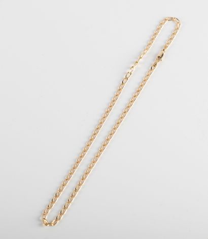 Necklace in 18-carat (750 thousandths) yellow...