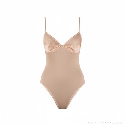 THIERRY MUGLER. Circa 1995. Nude-colored...