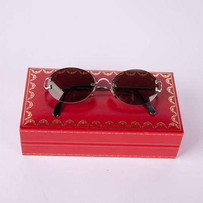 CARTIER
Sunglasses, in a case