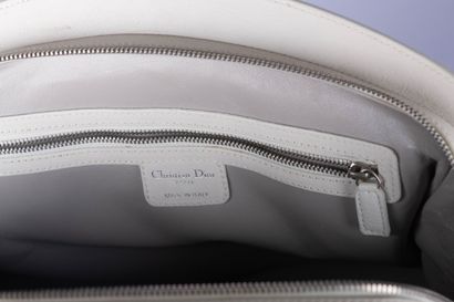 DIOR
Frame handbag in supple beige leather,...
