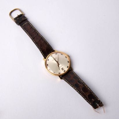 ELECTRA, circa 1960
Incabloc men's wristwatch...
