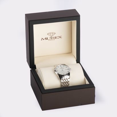 MUREX
Men's watch in steel, white caseback
In...