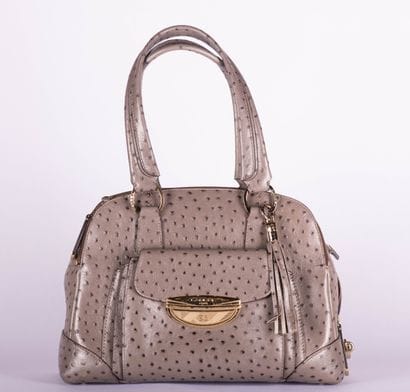 LANCEL
Adjani model handbag in taupe ostrich...
