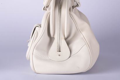 DIOR
Frame handbag in supple beige leather,...