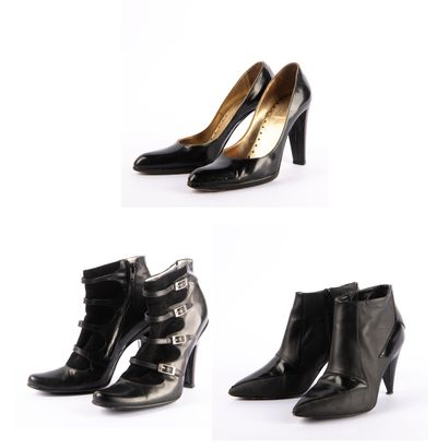 Lot including a pair of FREELANCE heeled...