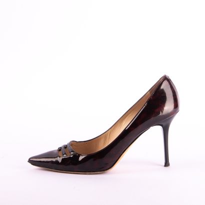 JIMMY CHOO. Lot including two pairs of pumps:...