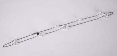 HELENE ZUBELDIA
Bracelet with faceted balls...