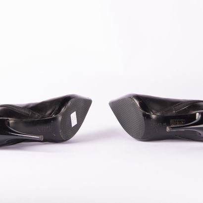 CASADEI. Pair of stiletto boots in smooth...