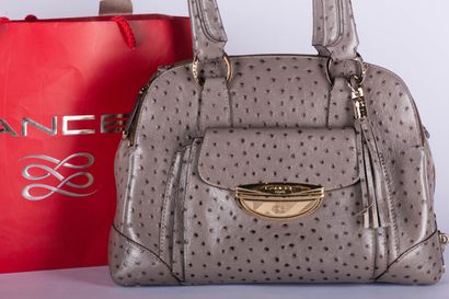LANCEL
Adjani model handbag in taupe ostrich...