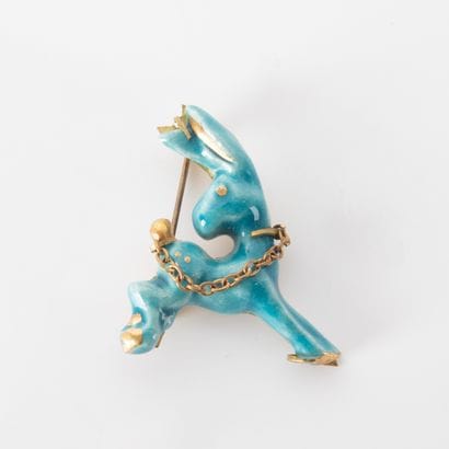 Elsa SCHIAPARELLI
40's-50's brooch probably...