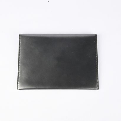 LOUIS VUITTON
Anthracite gray smooth leather...