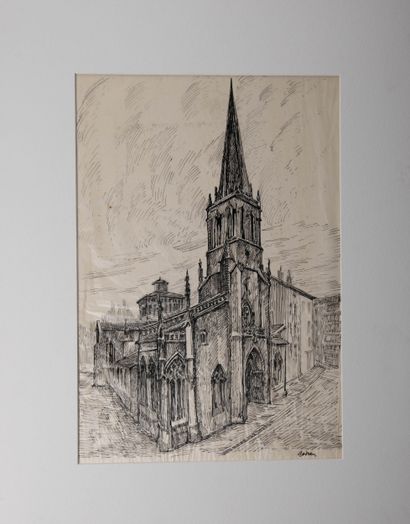 Adrien GODIEN (1873-1949)
Lyon, l’Église...