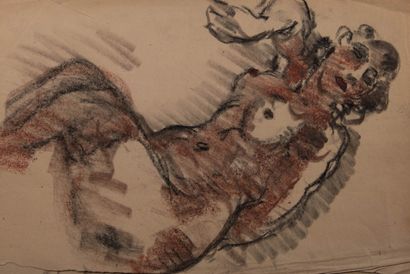 Pierre COMBET-DESCOMBES (1885-1966)
Nu alangui...