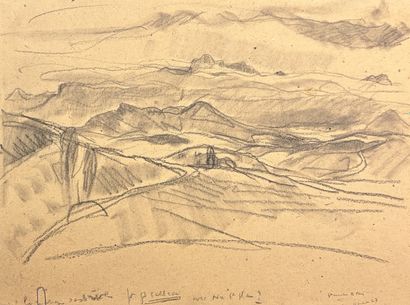 Pierre COMBET-DESCOMBES (1885-1966)
Paysage...