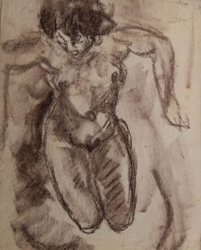 Pierre COMBET-DESCOMBES (1885-1966)
Nu renversé,...