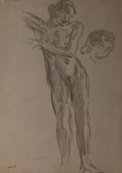 Pierre COMBET-DESCOMBES (1885-1966)
Nu au...