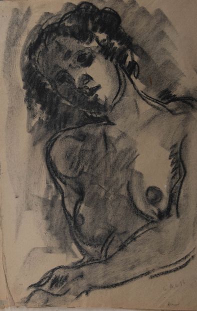 Pierre COMBET-DESCOMBES (1885-1966)
Nu en...