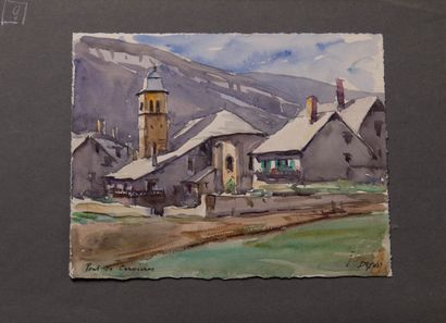 Joannès DREVET (1854-1940)
Pont-de-Cervières,...