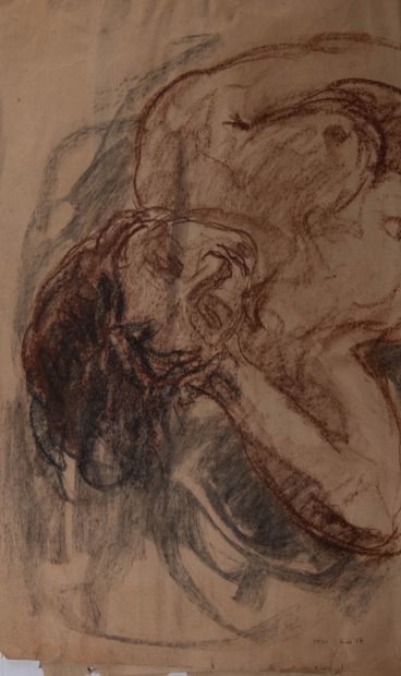 Pierre COMBET-DESCOMBES (1885-1966)
Nu rêveur,...