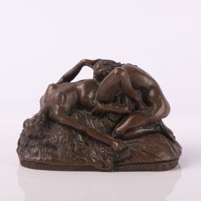 JM LAMBEAUX (XXème siècle)
Les deux amis...