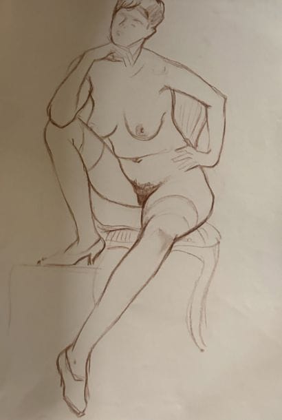 Maurice STOPANNI (1921-2014)
Emmanuelle nue...