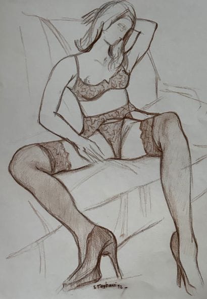 Maurice STOPANNI (1921-2014)
Jeune fille...