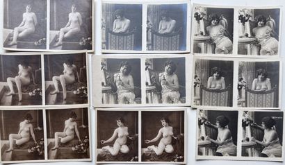 [Curiosa] Nus artistiques
France, 1920-1930
Réunion...