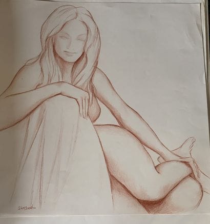 Maurice STOPANNI (1921-2014)
Nu pudique
Dessin...