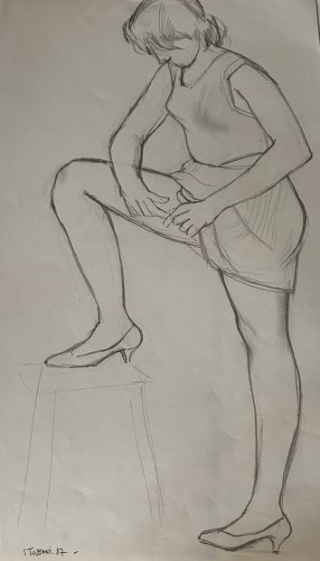 Maurice STOPANNI (1921-2014)
Emmanuelle jouant...