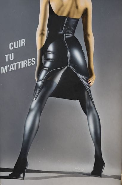 Jean-Claude VIOLY (né en 1962)
Cuir tu m’attires,...