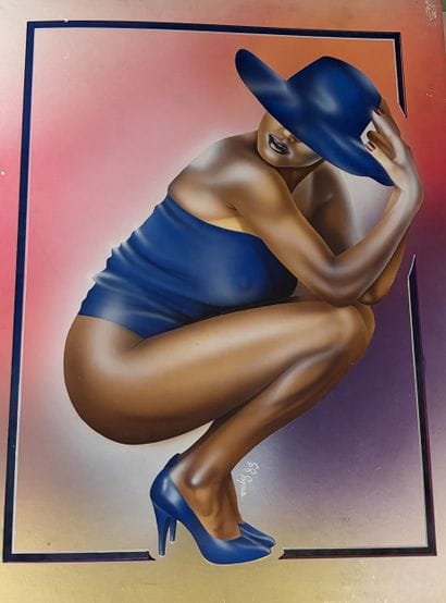 Jean-Claude VIOLY (né en 1962)
Érotisme bleu,...